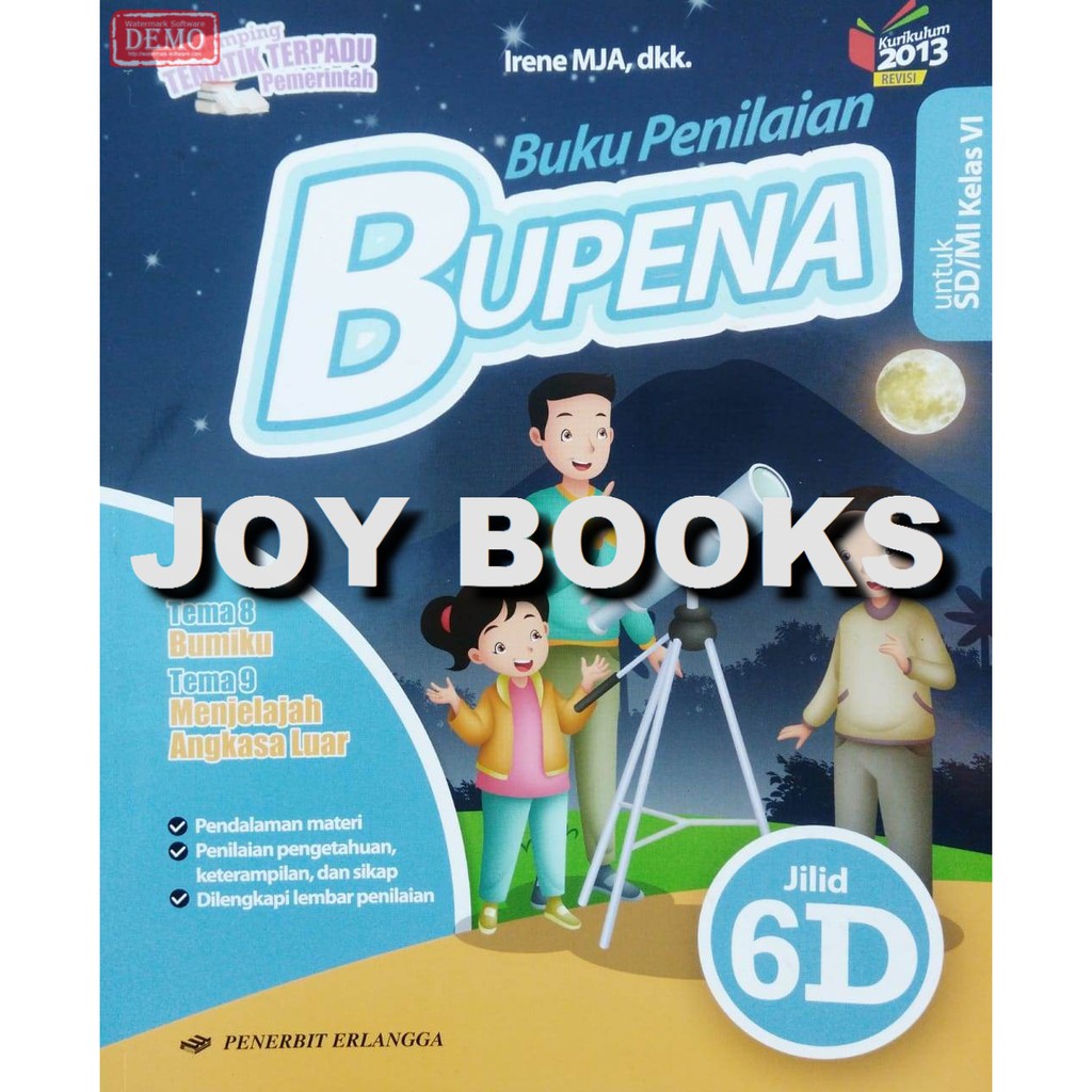 Bupena 6a 6b 6c 6d Erlangga Buku Latihan Soal Tematik Sd Kelas 6 Erlangga Shopee Indonesia