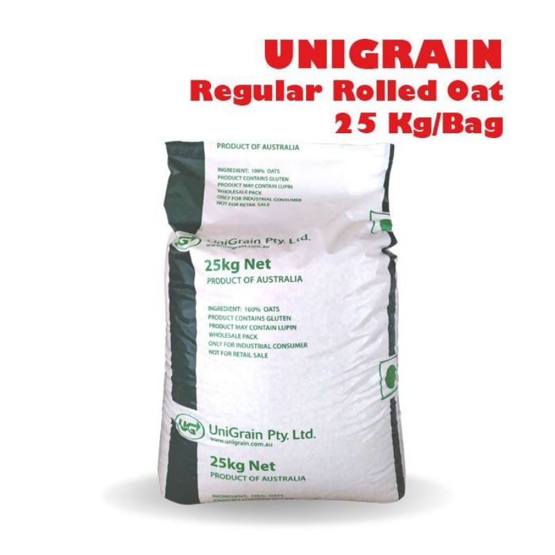 

UNIGRAIN Regular Rolled Oat 25Kg