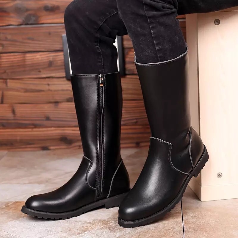 Winter Boots Sebetis Waterproof Untuk Pria dan wanita dengan Inner sheep fur