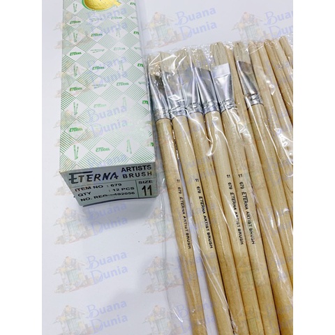 

Kuas Gambar Eterna 11 Inch | Kuas Lukis | Artist Paint Brush | ATK