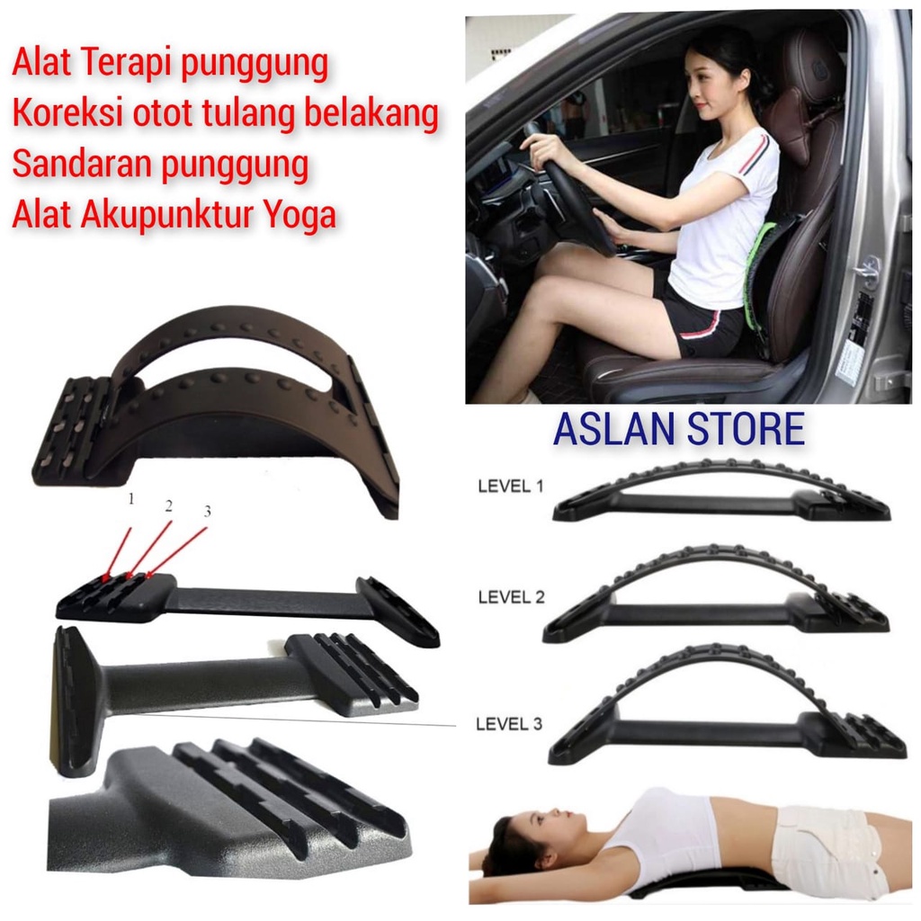 Alat terapi Penunjang Kesehatan sakit tulang Punggung Sandaran Lumbar Support