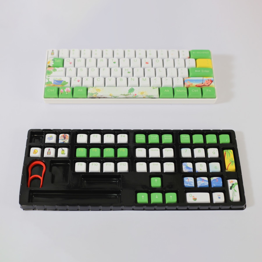 GOMU Keycaps Mechanical Keyboard Full Size Keycaps PBT