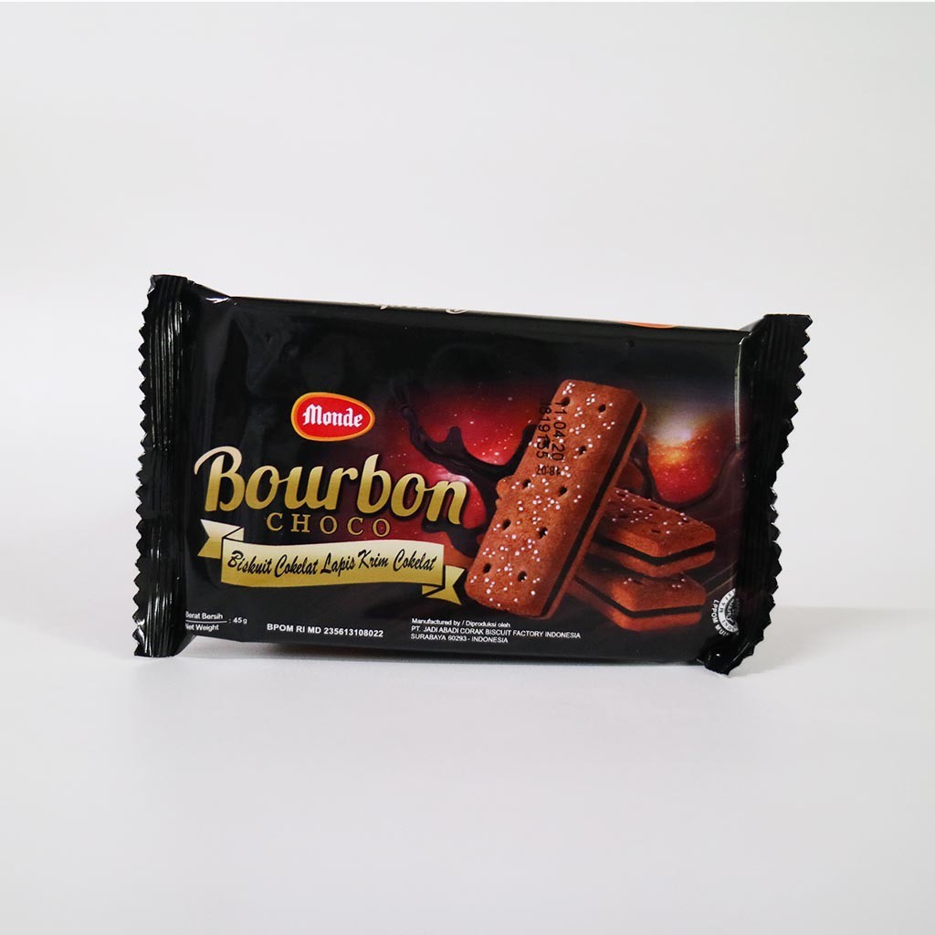 

Monde Bourbon Coklat Biskuit 10x24gr