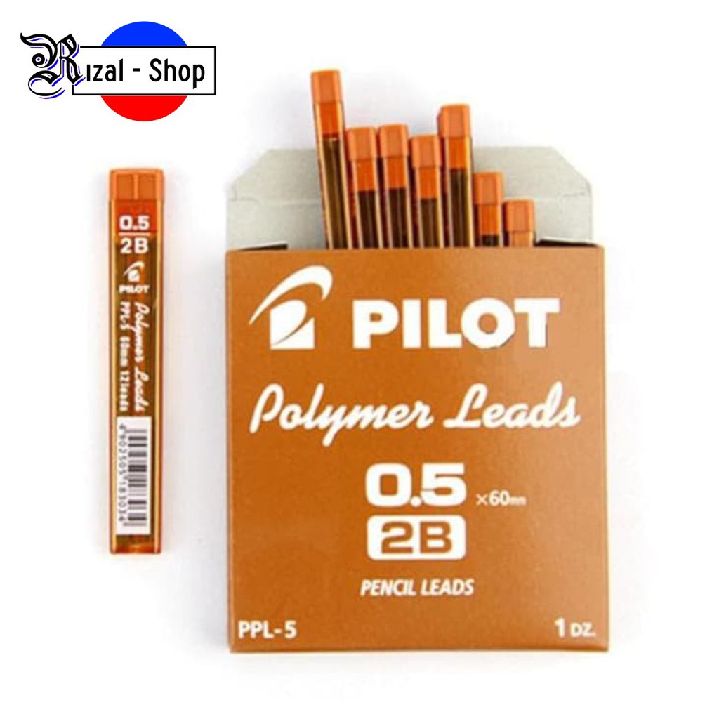 

Isi / Refill Lead Mekanik Pensil 2B 0.5 mm Pilot PPL-5