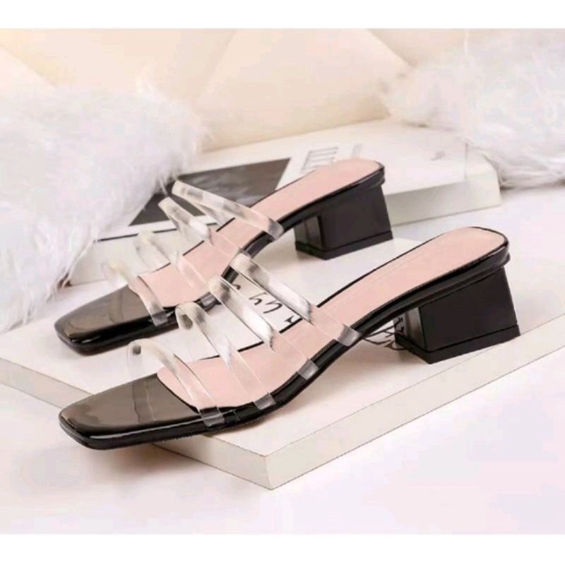 sandal wanita jelly bening 03