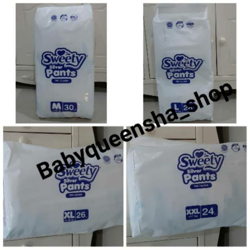 sweety silver xl26/sweety silver xxl24/sweety silver m30/sweety silver l30/sweety silver