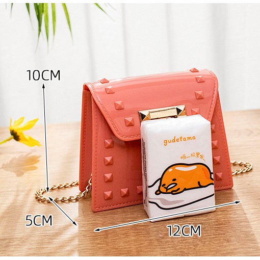 Amadela Story - TAS SELEMPANG WANITA TAS JELLY BAG SLING BAG MINI BAG HAND BAG WANITA