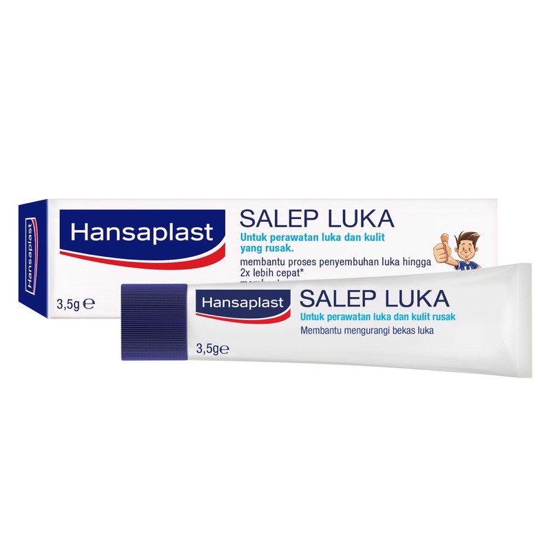 Hansaplast Wound Care Ointment 3.5gr 20gr - Hansaplast Salep Luka - Hansaplas Salep Luka Bakar, Luka Sunat, Luka Robek