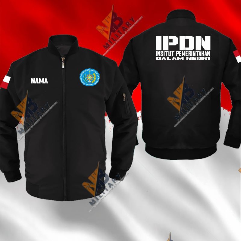 JAKET BOMBER/INSTANSI/SWEATSHIRT IPDN (INSITUT PEMERINTAH DALAM NEGRI)