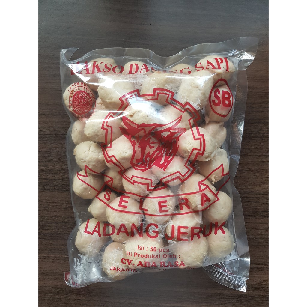 

Bakso Sapi isi 50 (Pengiriman Grab / Gojek)