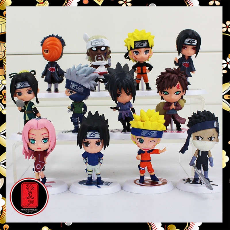 Action Figure Naruto 6 PCS