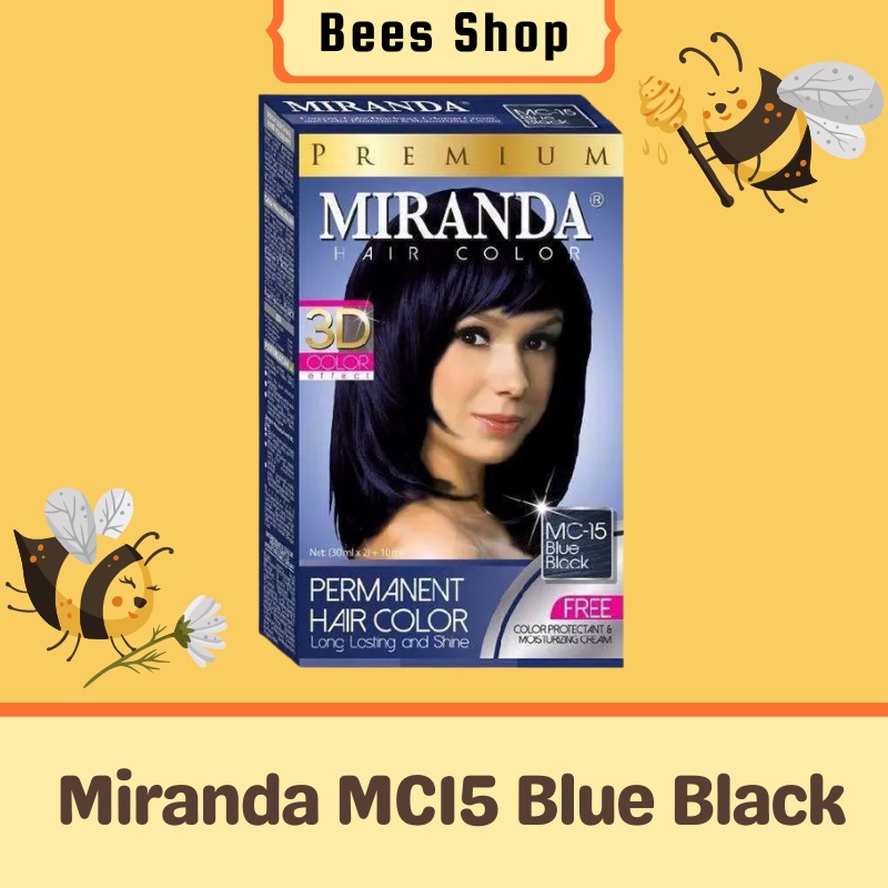 Cat Rambut Miranda MC-15 Blue Black