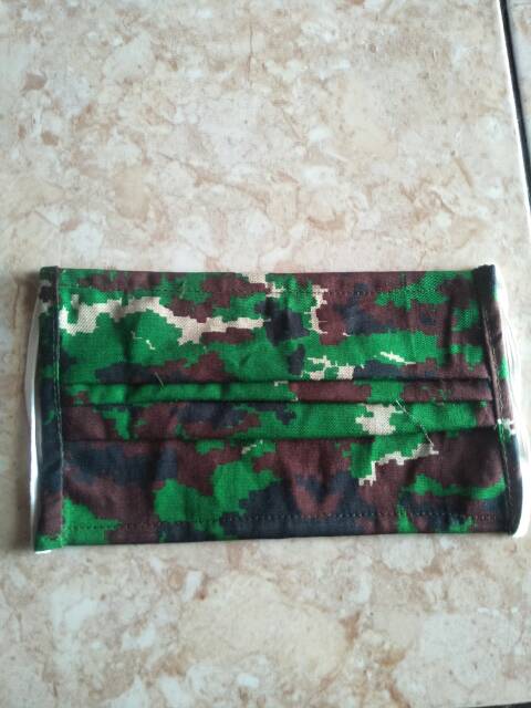 RANDOM Massker motif loreng / masker army / masker kece / masker murah