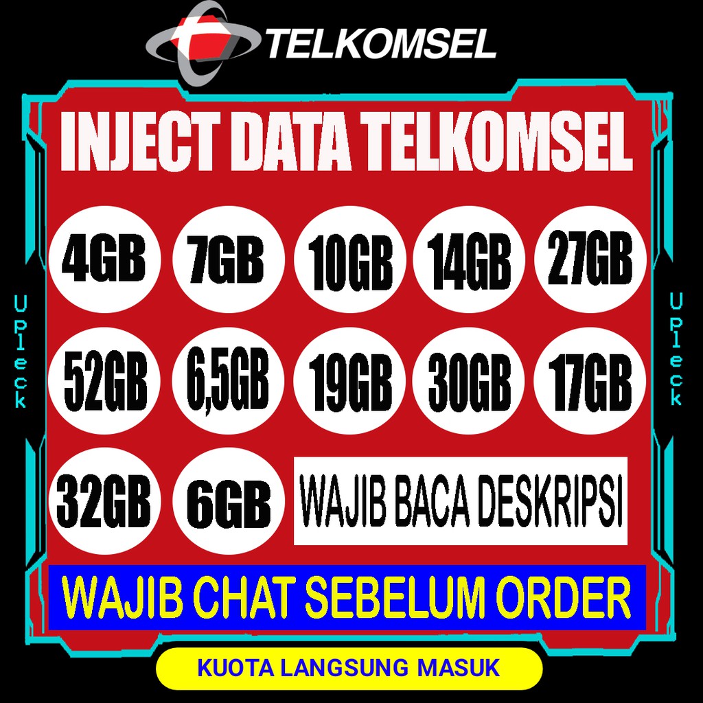 Tembak Inject Kuota Telkomsel Simpati As Loop Murah Paket Omg Shopee Indonesia