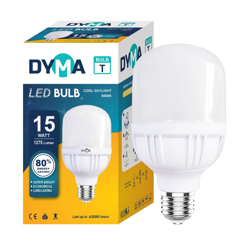 Dyma Lampu LED 15W - Putih
