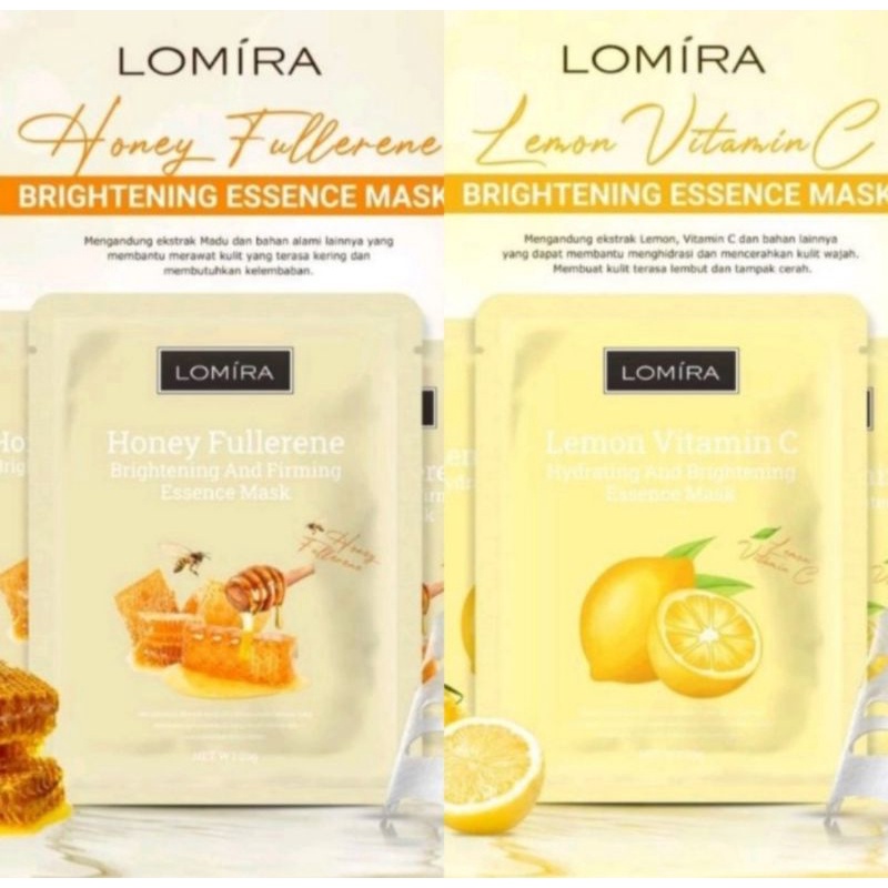 Masker Wajah Lomira / Sheet Mask Lomira / Essence Face Mask Lomira