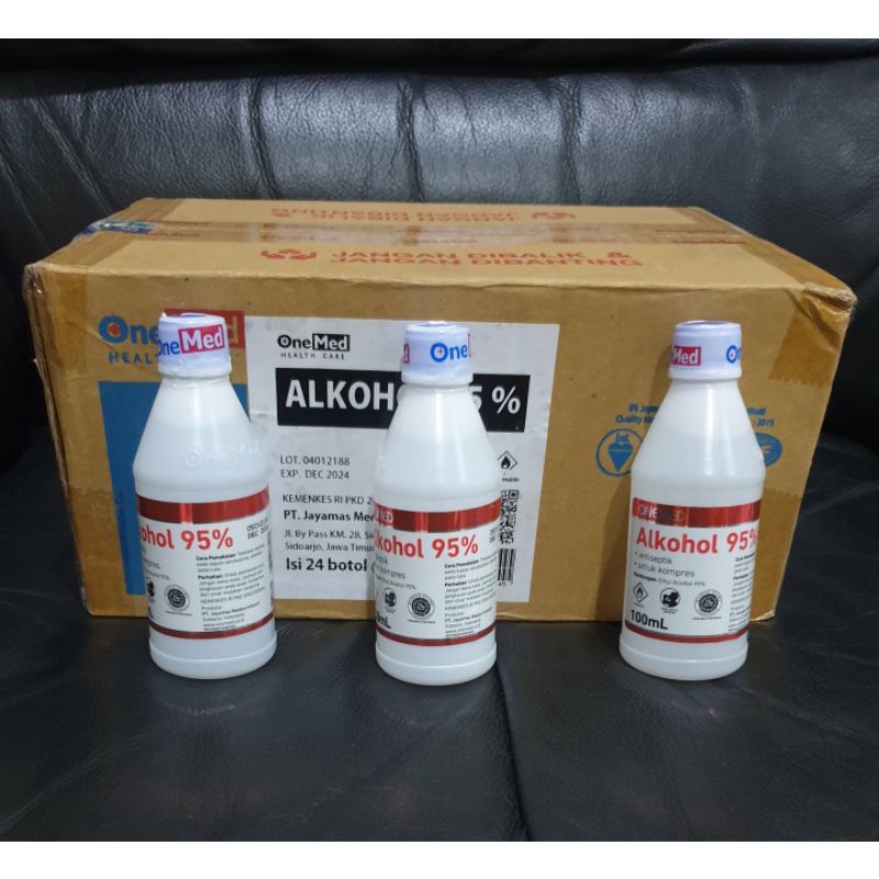 ALKOHOL 95% MERK ONEMED 100ml