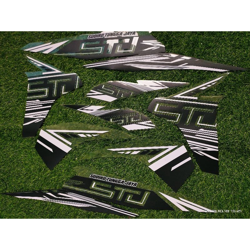 STRIPING TRANSPARAN VARIO 125 OLD / BOHLAM LIVERY BUS STJ