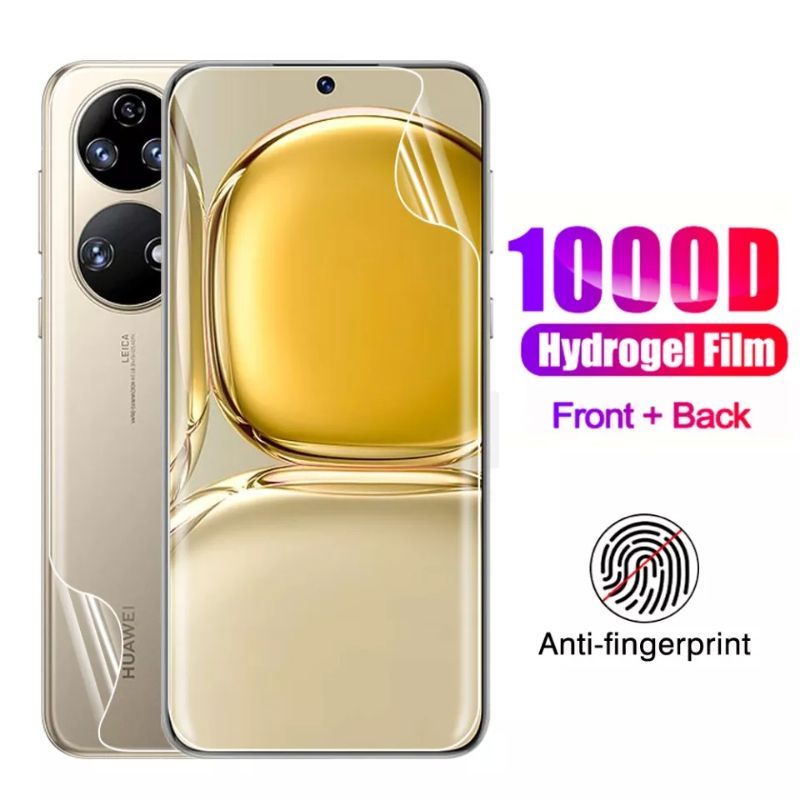 PWY CLEAR HYDROGEL anti gores HUAWEI P50 / P50 PRO / P40 / P40 PRO / P40 PRO PLUS DEPAN BELAKANG KAMERA