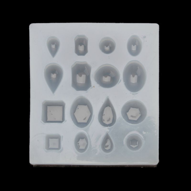 SIY  Cabochon Gem Silicone Mold Oval Square Round Shapes Resin Epoxy Jewelry  Making