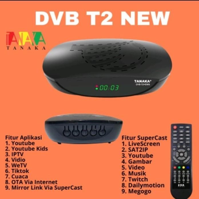 set top box TV DIGITAL TANAKA T2 NEW SET TOP BOX