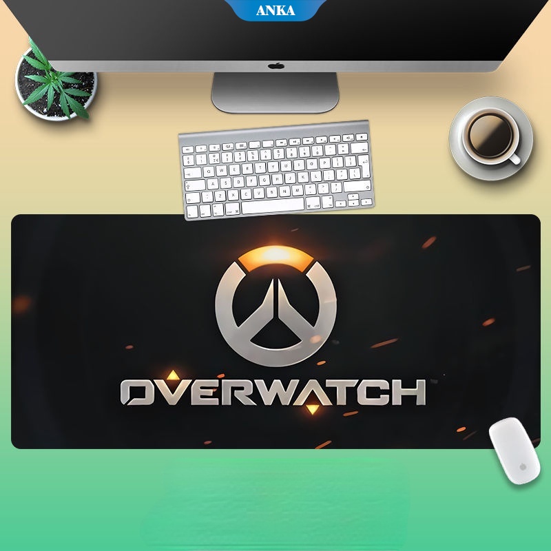 Overwatch gaming mouse pad DVA oversized OW menebal