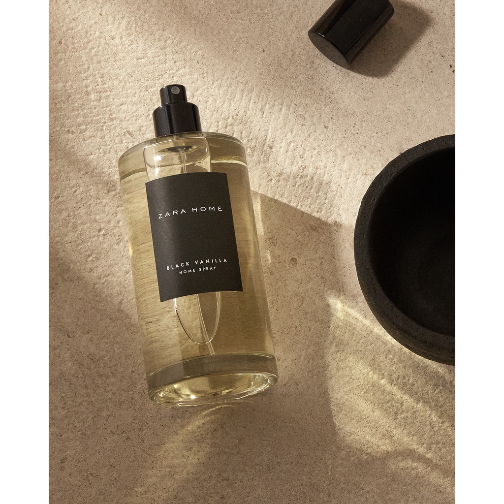 Jual ZARA HOMME BLACK VANILLA 200ML ZARA HOME SPRAY UNBOX) Shopee