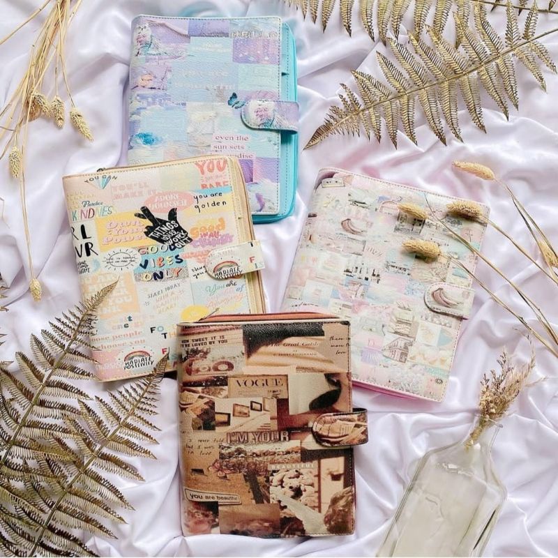 Jual Binder Aesthetic Aesthetics Binder Sekolah Bunder Kuliah A5/20