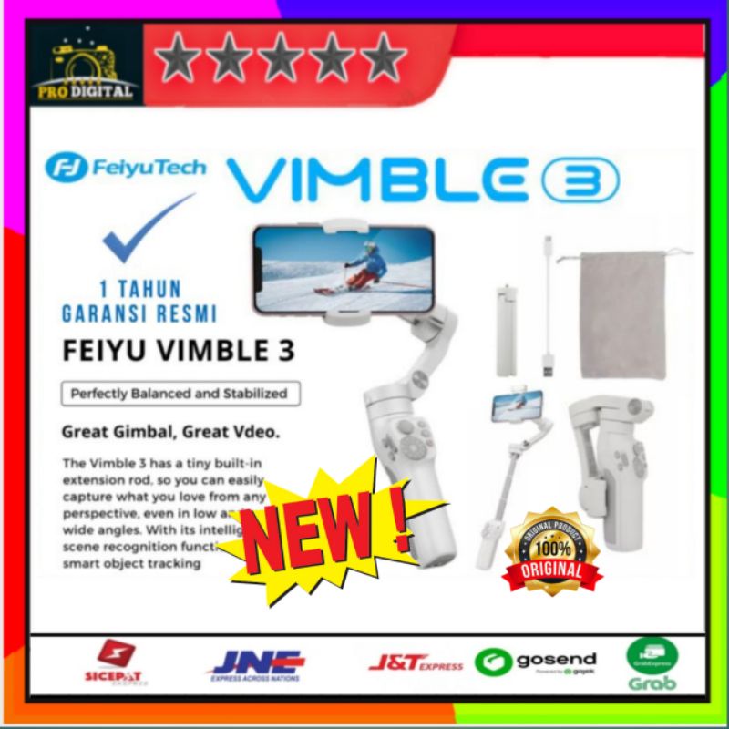 Feiyu Vimble 3 Gimbal Stabilizer HP Smartphone Feiyutech Feiyu Tech