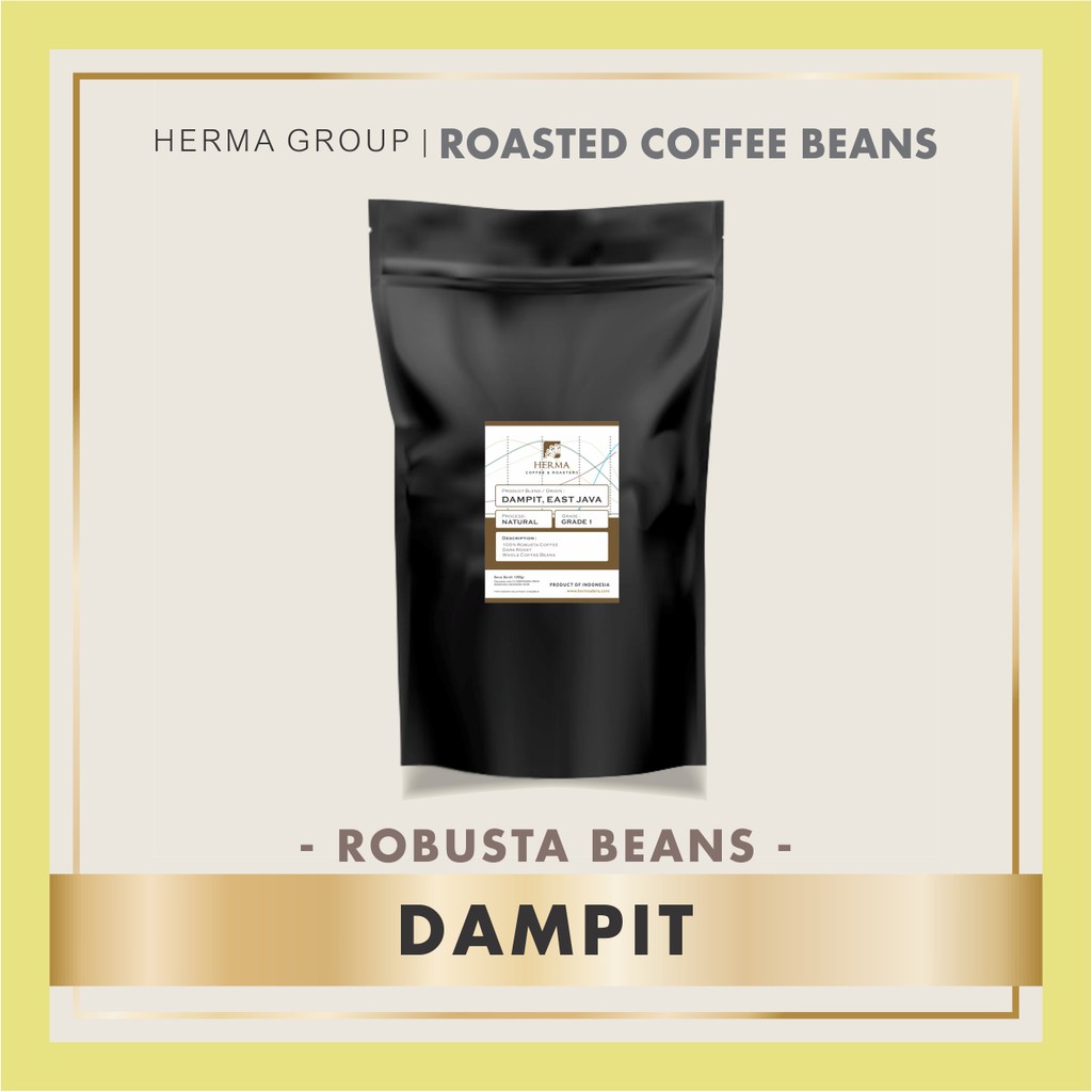 

East Java Dampit Robusta Roasted Beans Coffee