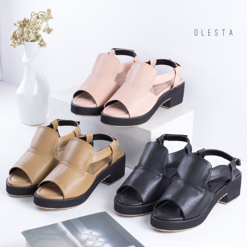 heels - sepatu sandal wanita || AURELLIA || sandal wanita kekinian By DLESTA