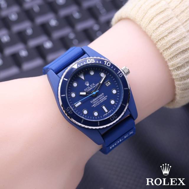 Jam Tangan ROLEX SUBMARINER TALI RUBBER