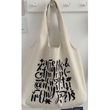 TOTEBAG 3.0 BESAR CANVAS ORIGINAL VINTAGE 8858 BIG CANVAS BAG TAS KANVAS-ABJAD SYMBOL