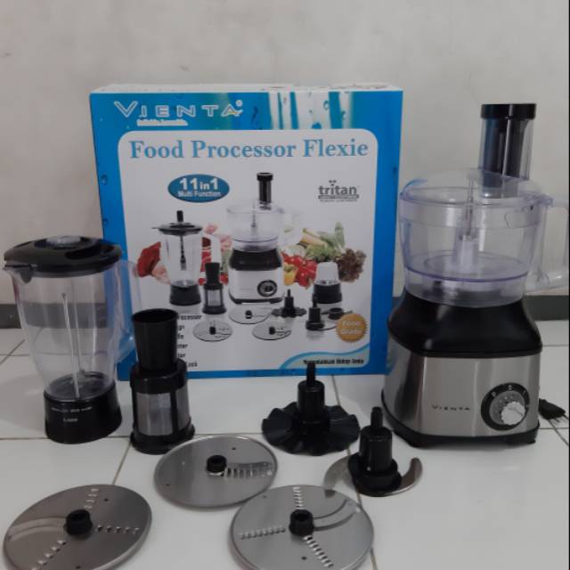 Vienta Food Processor Flexie. 11 in 1 Multifunction