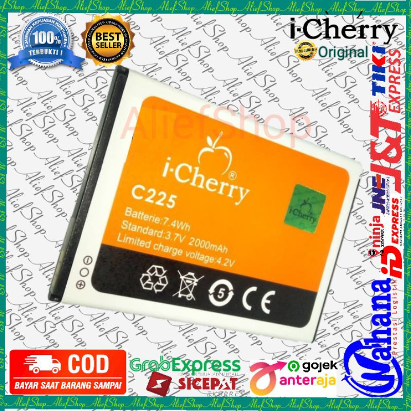 Batrai icherry C225 Lite Batre BT i cherry C 225 Baterai Original  Battery