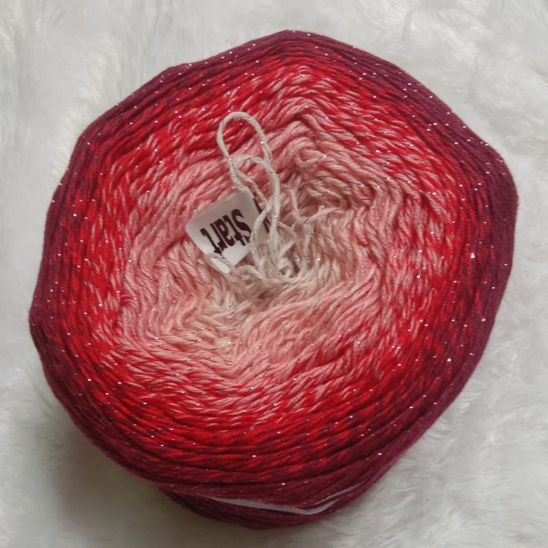 Benang rajut import Yarnart flower moonlight 3269