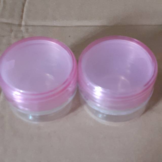 Pot ADHA pink transparan list silver 20 gr