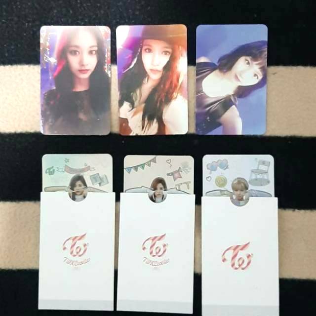 TWICE Photocard / Holo Card - Official From Album Twicecoaster Lane 1 TT  Mina Tzuyu Jeongyeon Sana