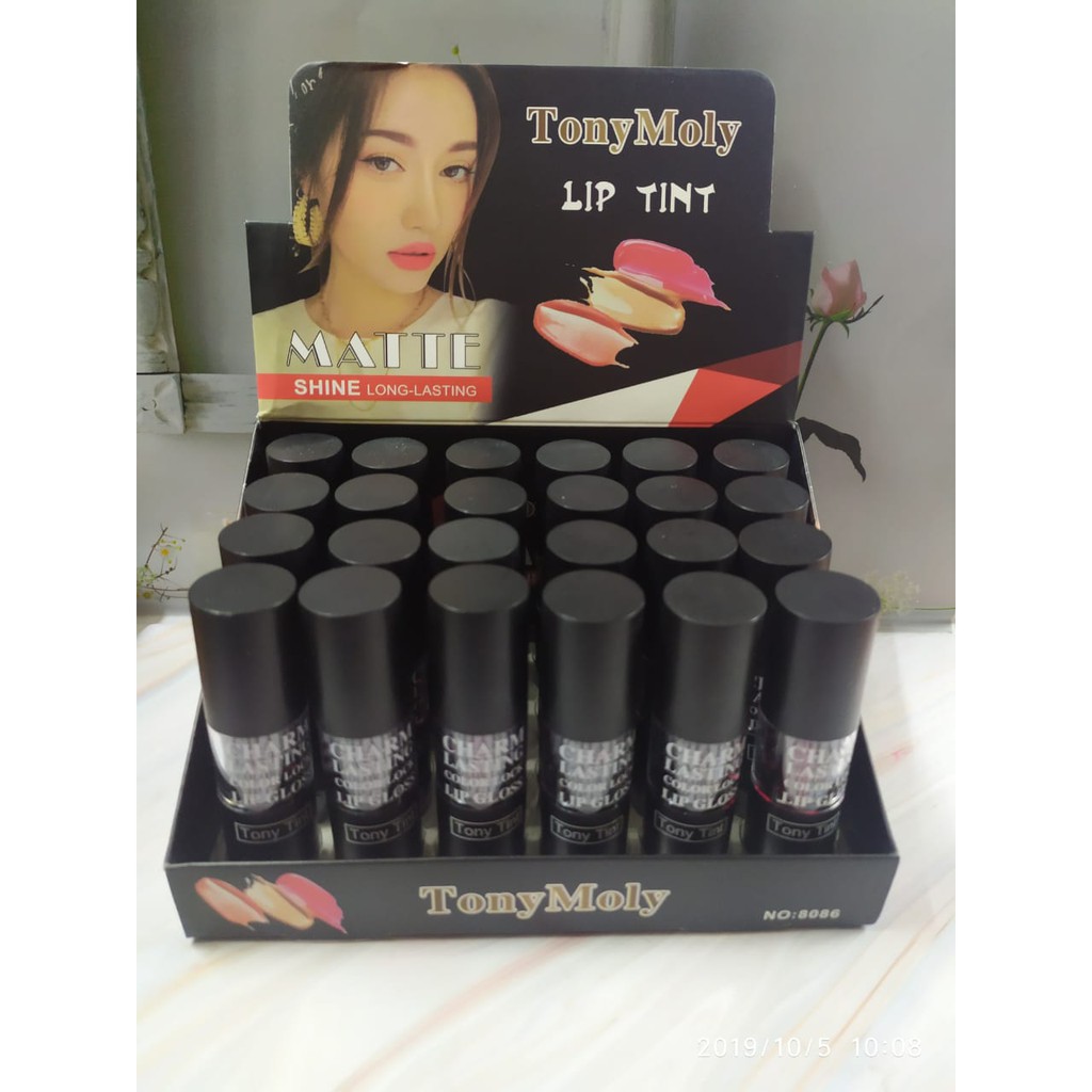 (3 pcs )LIPTINT TONY MOLY MATTE SHINE Long Lasting 8086