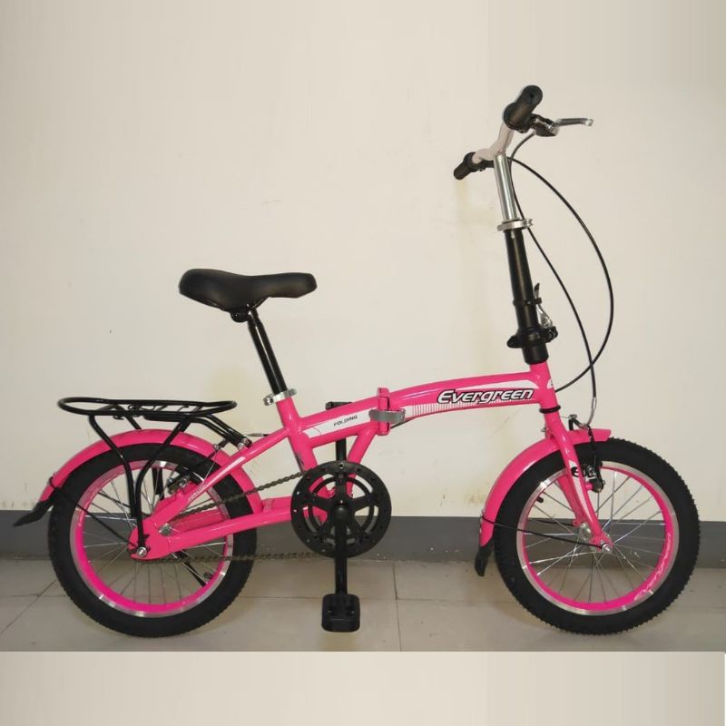 Sepeda lipat 16 inch Evergreen EG116 1speed