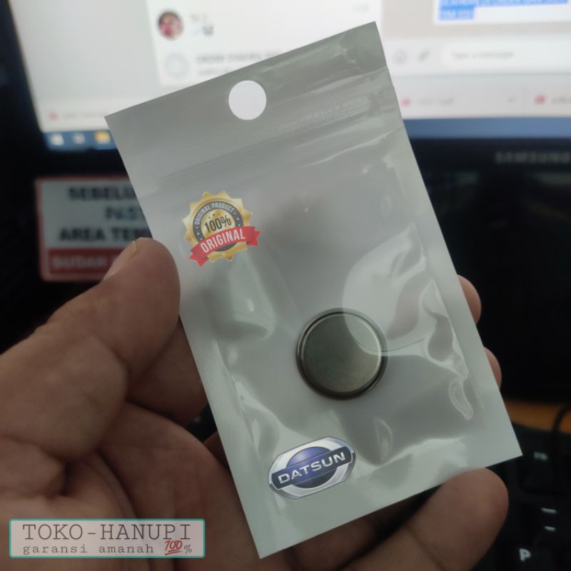 Baterai remot remote mobil Datsun go original keyless