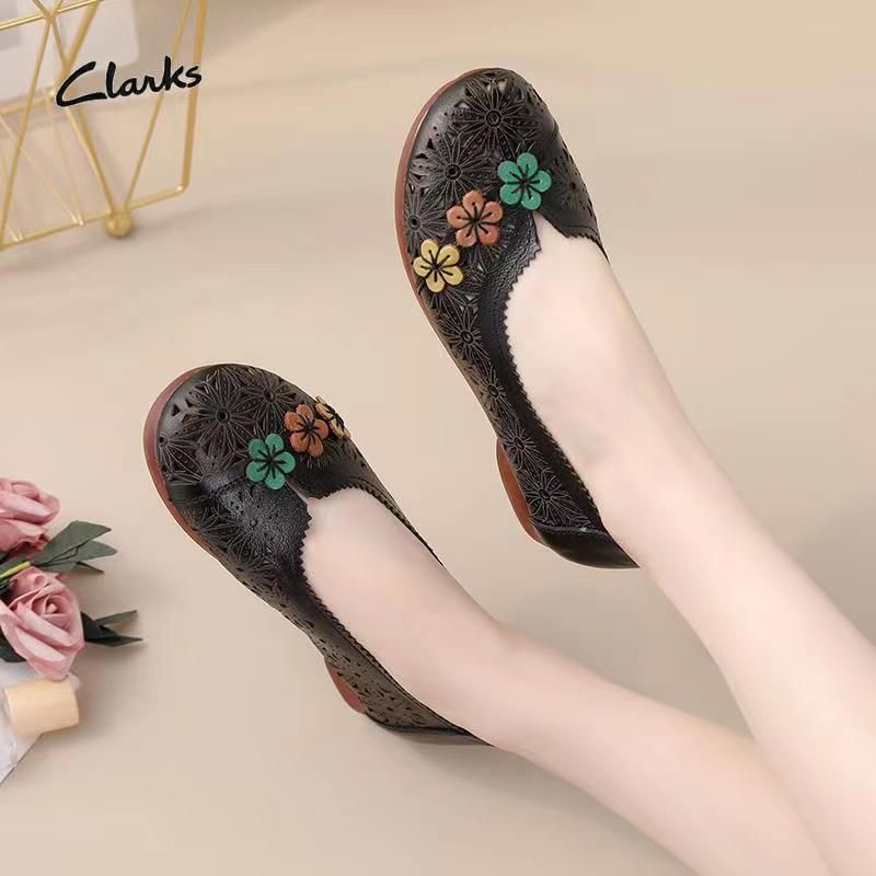 clarks flat 1130 / sepatu wanita clarks / clarks premium slipon