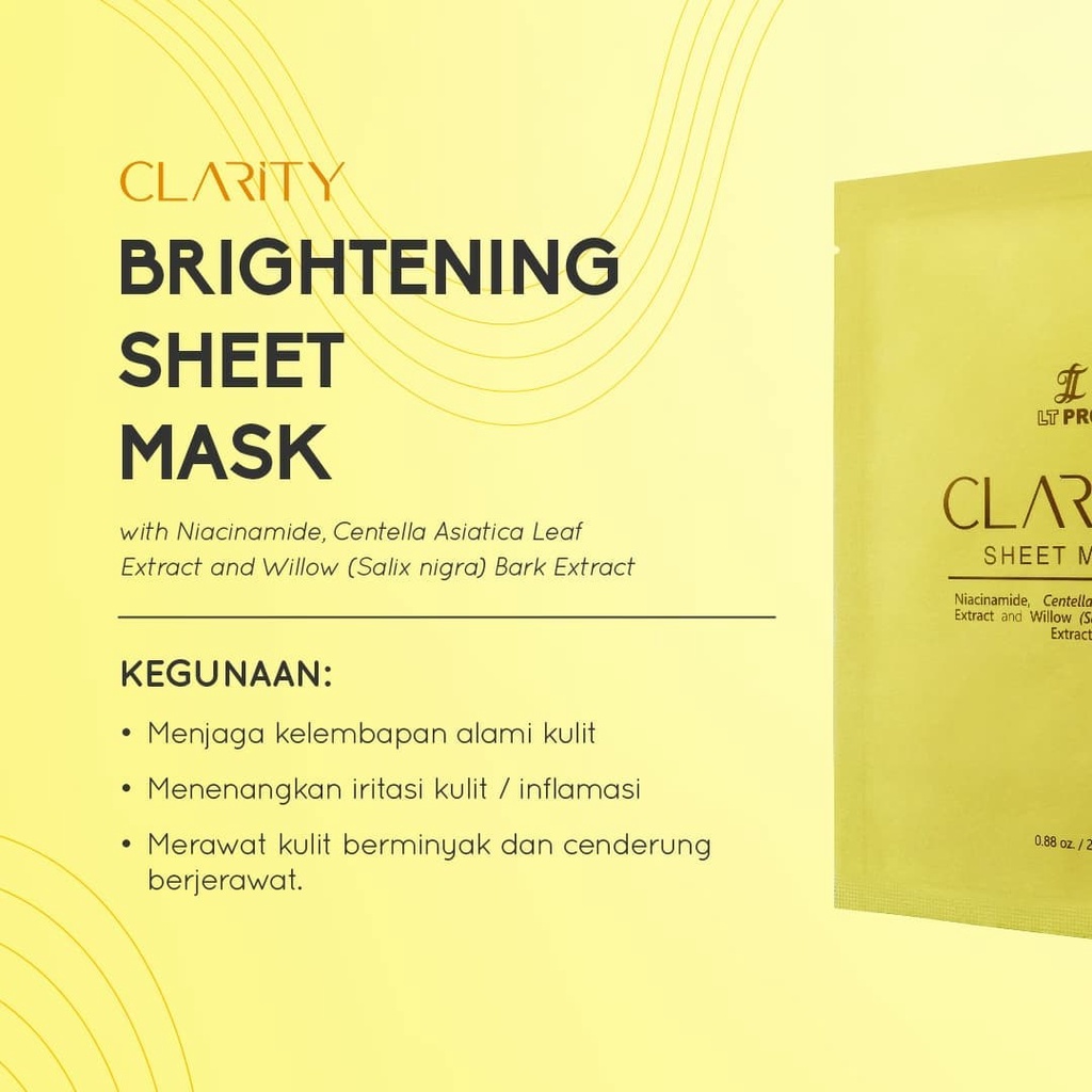 LT PRO CLARITY SHEET MASK 25GR