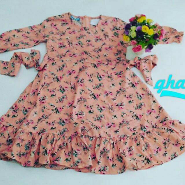 Aisha dress gamis anak