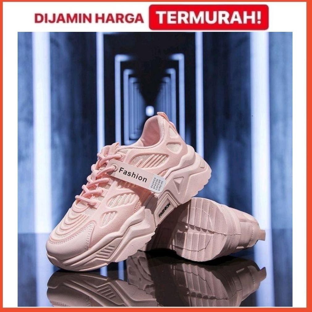 [KODE CC6473] LUXUS Momo Sepatu Sneakers Import Fashion Wanita Korea - Lx2012