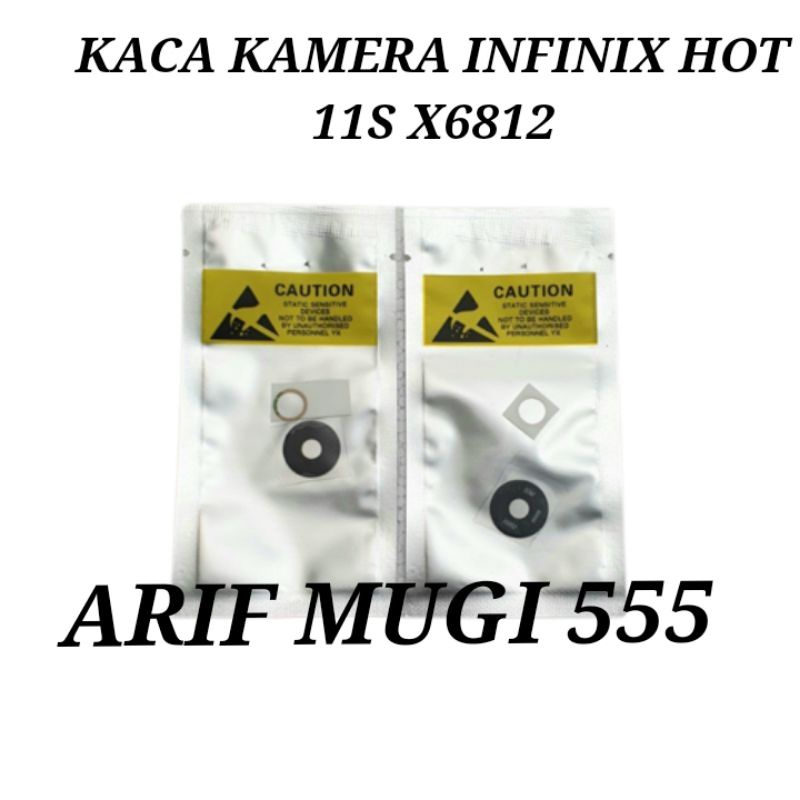 Kaca Kamera Lensa Camera Belakang Infinix Hot 11S X6812 Original