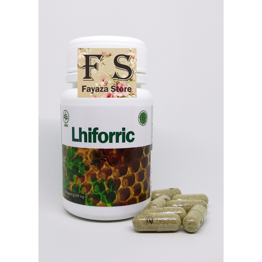 Lhiforric Kapsul Liza Herbal untuk Asam Urat & Rematik