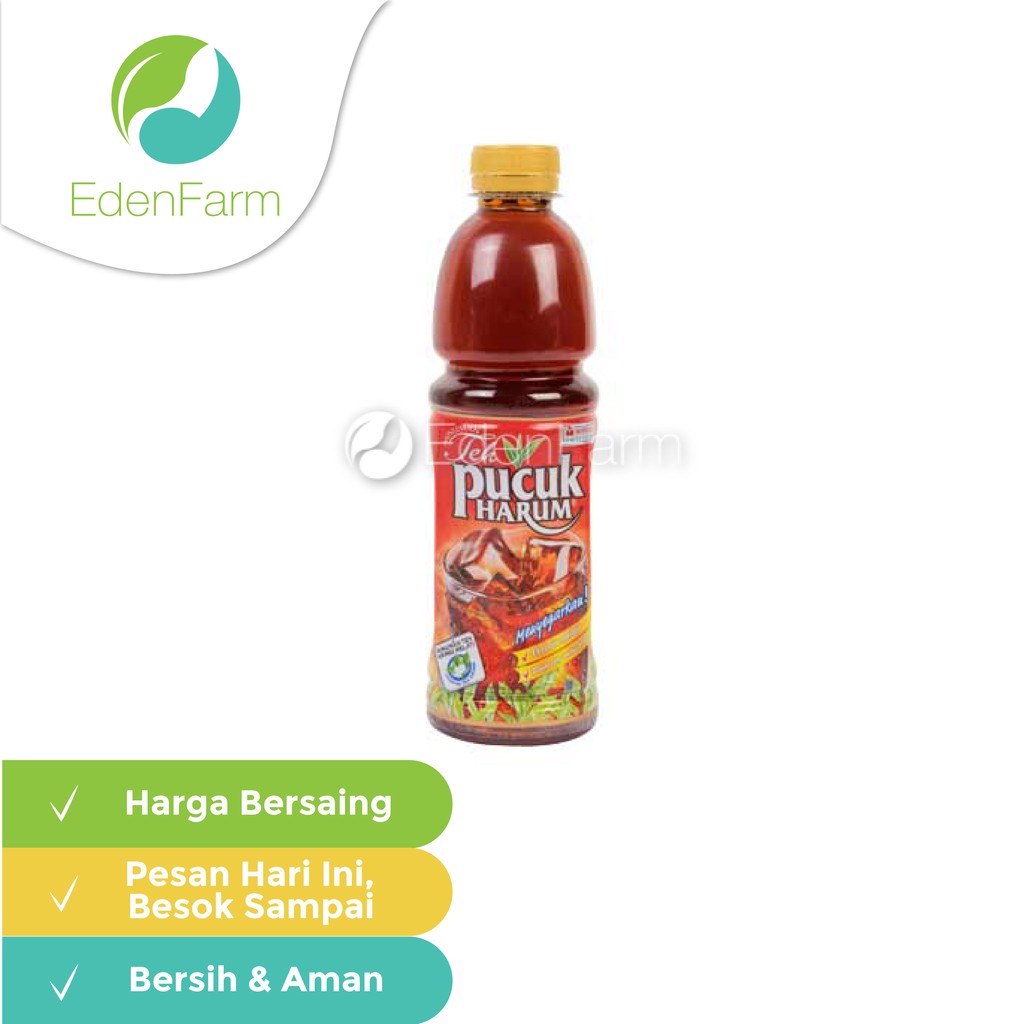 

Teh Pucuk Harum Botol 350 ml Eden Farm