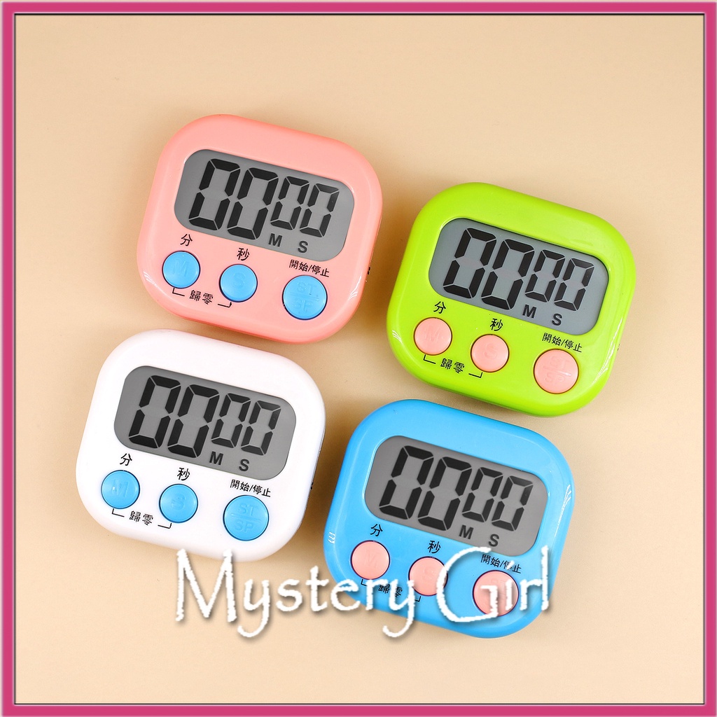 TIMER MINI DIGITAL DAPUR kitchen alat pengingat alarm masak stopwatch  jam clock cooking oven kue