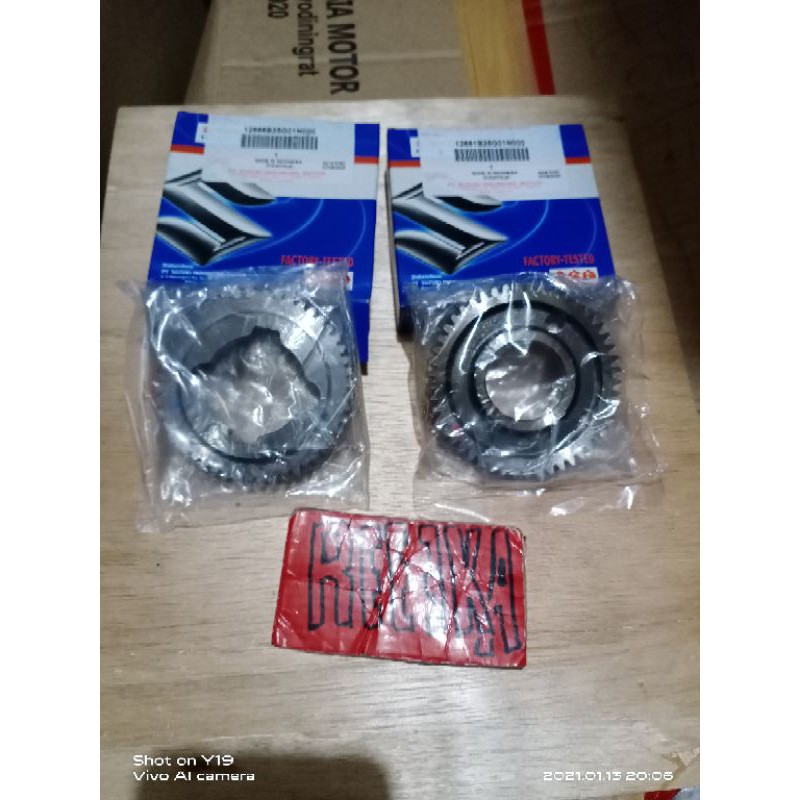 GIR GIGI BALANCER MESIN SUZUKI SATRIA FU 150 OLD LAMA NEW BARONG CARBURATOR SGP ORISINIL